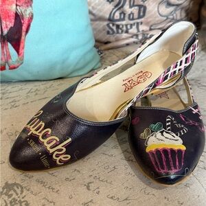 Goby made in turkey Colorful Cupcake Design Women's Shoes size 41